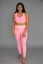 Load image into Gallery viewer, Move To The Beat Pink Leggings FINAL SALE