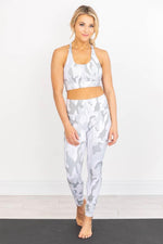 Load image into Gallery viewer, Running After You Camo Grey Leggings FINAL SALE