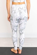 Load image into Gallery viewer, Running After You Camo Grey Leggings FINAL SALE