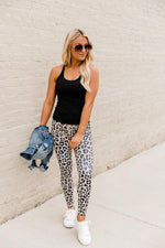 Load image into Gallery viewer, Focused On A Dream Black Racerback Tank Bra Top