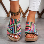Load image into Gallery viewer, Romy Sandals with Comfortable Platform Sole