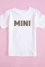 Load image into Gallery viewer, Mini Animal Print Toddler Tee White