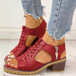 Load image into Gallery viewer, Sandal Thalia with Comfortable Platform Sole