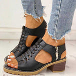 Load image into Gallery viewer, Sandal Thalia with Comfortable Platform Sole