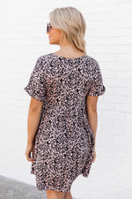 Load image into Gallery viewer, Unstoppable Feeling Babydoll Animal Print Dress
