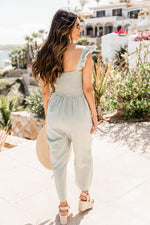 Load image into Gallery viewer, Perfectly Poised Green Jumpsuit
