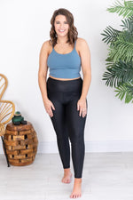 Load image into Gallery viewer, Let&#39;s Seize The Day Blue Bra Top
