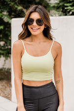 Load image into Gallery viewer, Let&#39;s Seize The Day Yellow Bra Top
