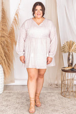Load image into Gallery viewer, What&#39;s Happening Beige Animal Print Dress
