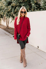 Load image into Gallery viewer, Destined For Success Red Sweater
