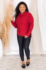 Load image into Gallery viewer, Destined For Success Red Sweater
