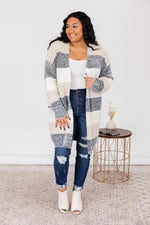 Load image into Gallery viewer, Beautiful Nights Beige Colorblock Cardigan
