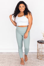 Load image into Gallery viewer, Chasing Reality Olive High Waist Legging
