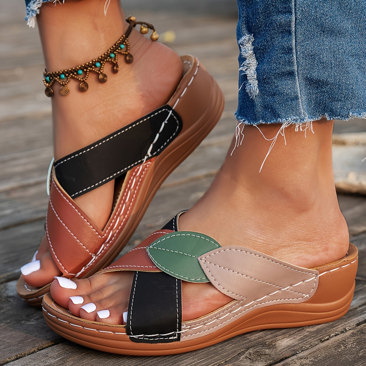 Nera Nature Sandals – Slip-On Ease & All-Day Comfort