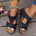 Load image into Gallery viewer, Costa Sandals with Comfortable Wedge Sole

