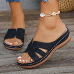 Load image into Gallery viewer, Sevilla Sandals with Comfortable Wedge Heel Sole of 5 cm
