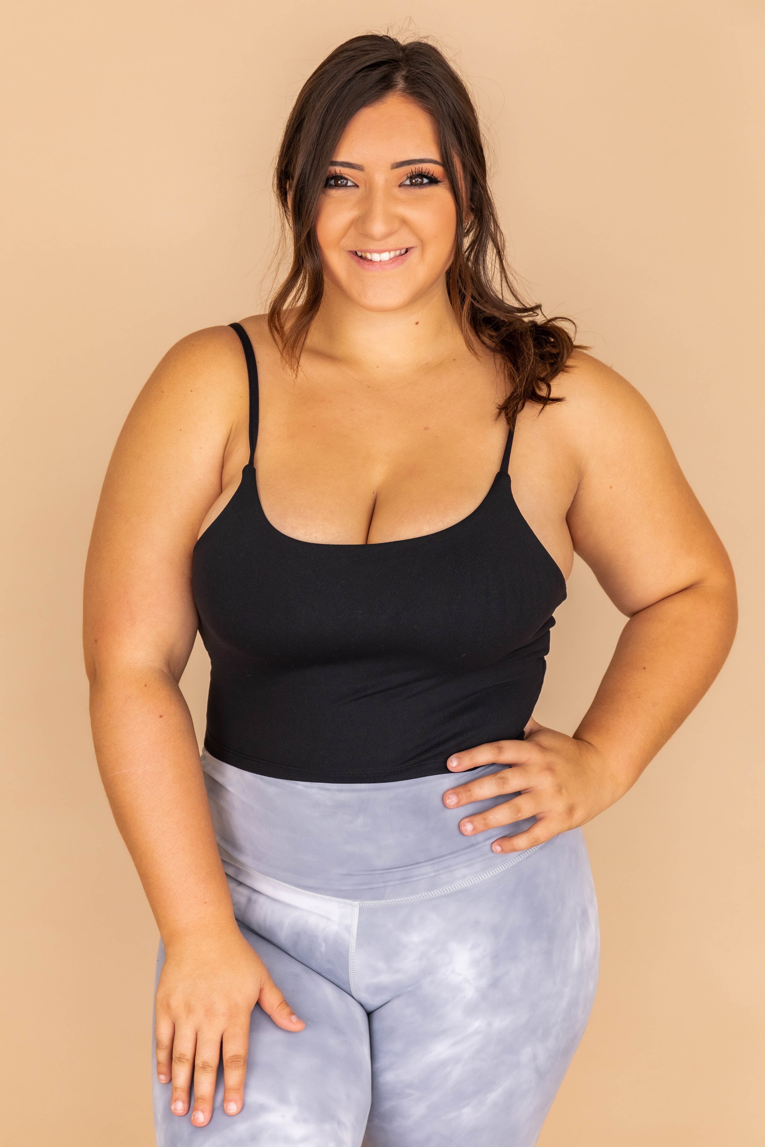 Let's Seize The Day Black Bra Top