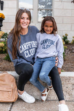 Load image into Gallery viewer, Campfire Club Navy Graphic Corded Sweatshirt
