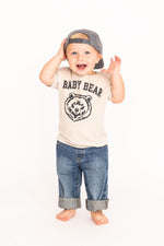 Load image into Gallery viewer, Baby Bear Toddler Graphic Heather Dust Tee

