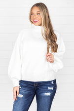 Load image into Gallery viewer, All My Heart Is Yours Cream Sweater

