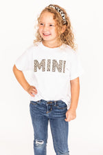 Load image into Gallery viewer, Mini Animal Print Toddler Tee White
