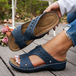 Load image into Gallery viewer, Costa Sandals with Comfortable Wedge Sole
