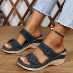 Load image into Gallery viewer, Sandal Florence with High and Comfortable Wedge Heel
