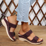 Load image into Gallery viewer, Sandal Florence with High and Comfortable Wedge Heel
