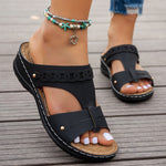 Load image into Gallery viewer, Costa Sandals with Comfortable Wedge Sole
