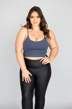 Load image into Gallery viewer, Let&#39;s Seize The Day Navy Bra Top
