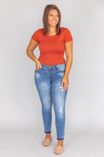 Load image into Gallery viewer, Mandy Medium Wash Skinny Jeans
