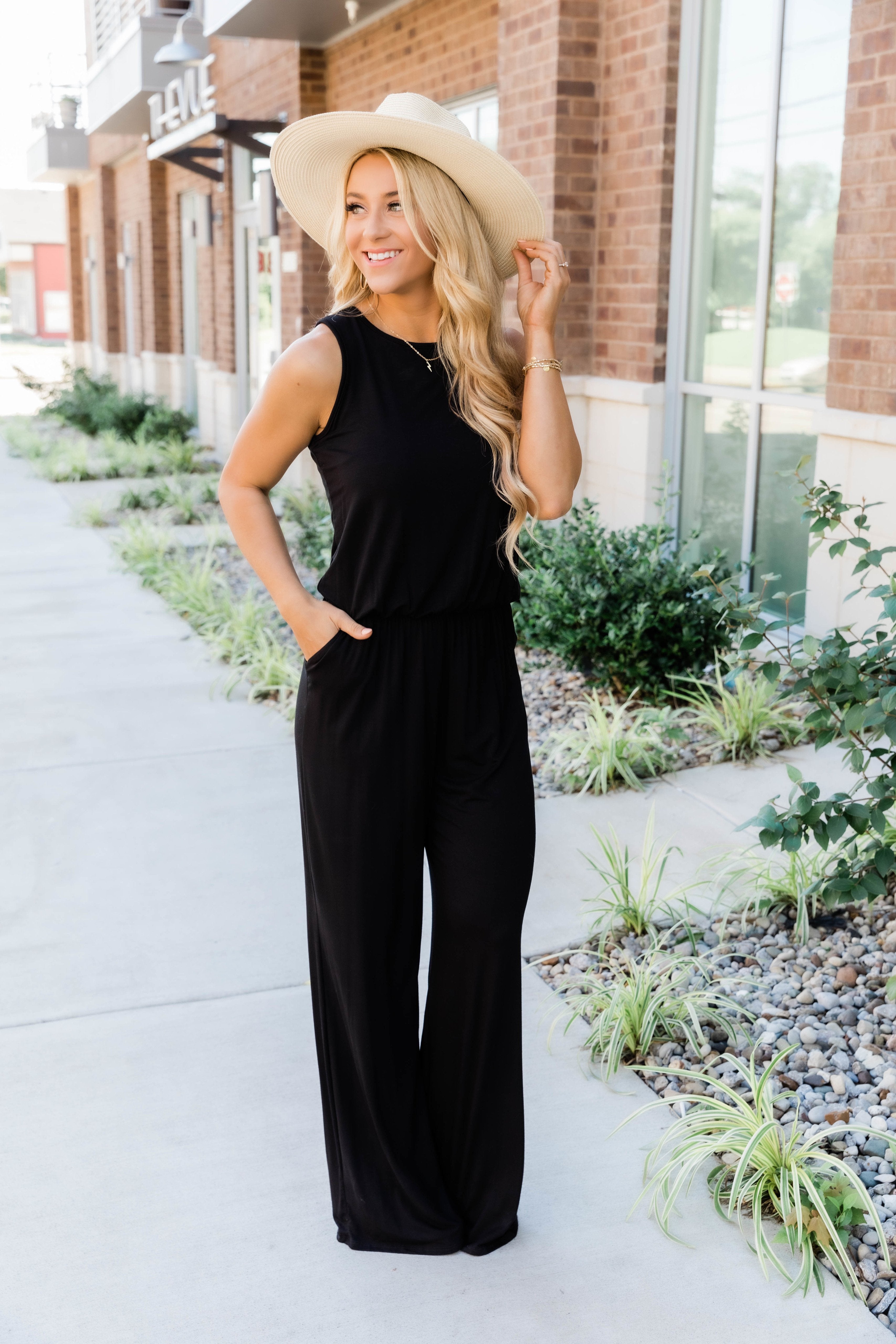 So Much Love Black Jumpsuit