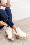 Beth Cream Booties