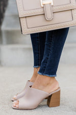 Carregar imagem no visualizador da galeria, Darcy Taupe Block Heel
