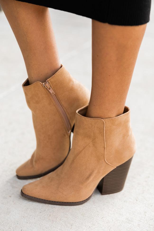 Cecily Brown Suede Booties