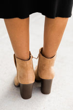 Load image into Gallery viewer, Cecily Brown Suede Booties
