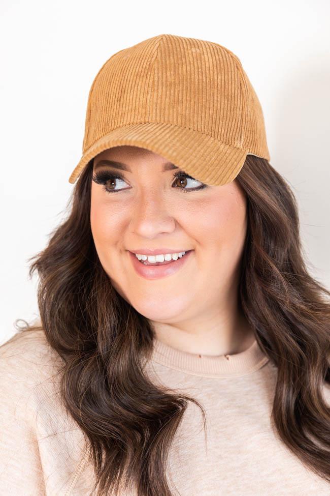 Beautiful Memory Mocha Corduroy Baseball Hat