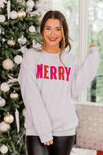 Cargar imagen en el visor de la galería, Colorful Merry Ash Graphic Sweatshirt
