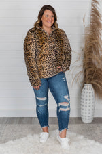 Carregar imagem no visualizador da galeria, Delight My Heart Animal Print Pullover
