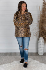 Carregar imagem no visualizador da galeria, Delight My Heart Animal Print Pullover
