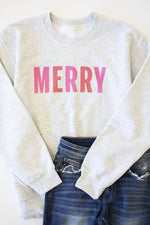 Cargar imagen en el visor de la galería, Colorful Merry Ash Graphic Sweatshirt
